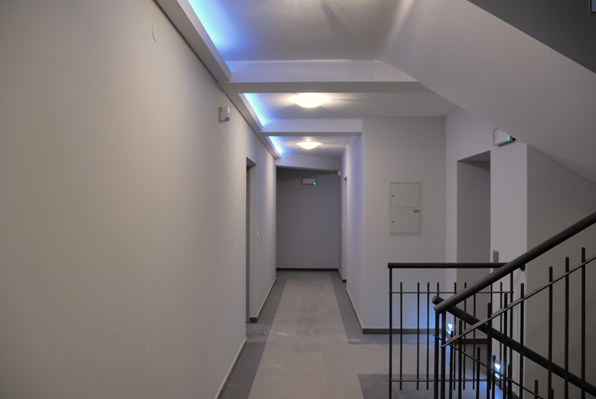 beautiful interior corridor