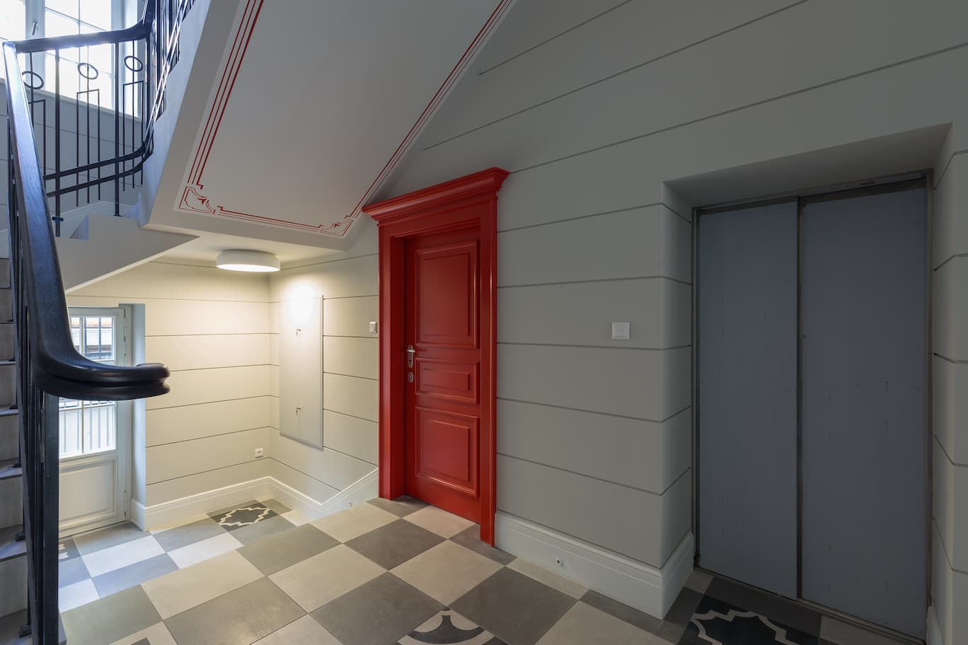 Projekt przebudowy i modernizacji kamienicy, Zacisze 4, Kraków